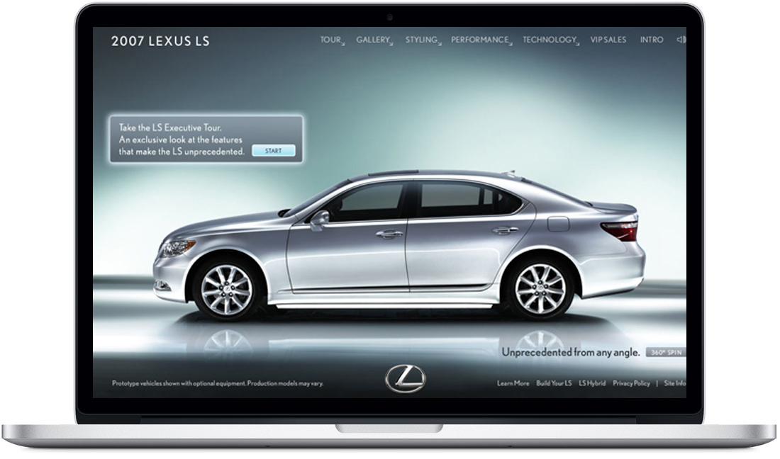 Lexus Website